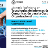 Posgrado en Tecnologías de Información y Comunicación para la Gestión Organizacional