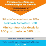 Taller infantil: Radiotelescopios por el mundo