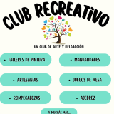 Club Recreativo: Miércoles de 2:00pm a 5:00pm