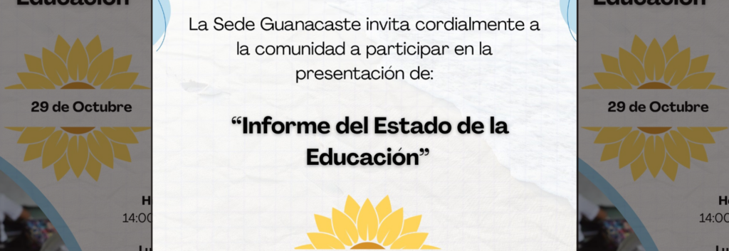 Informe Del Estado De La Educación