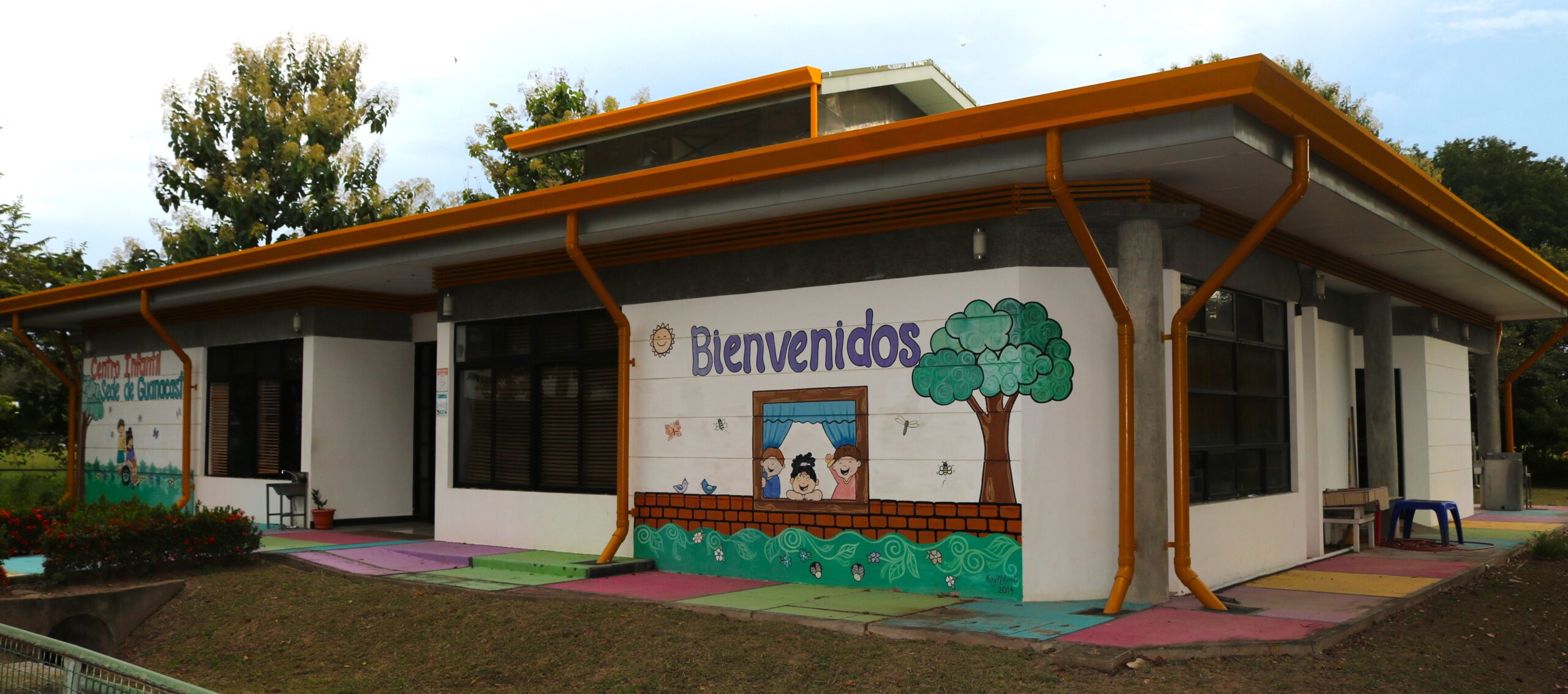 Fachada del Centro Infantil Sede de Guanacaste